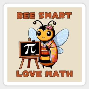 Pi day bee Sticker